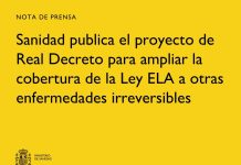 Sanidad amplía la cobertura de la Ley ELA a otras enfermedades irreversibles
