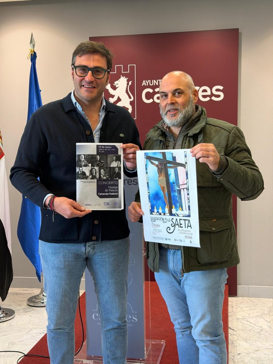 Cáceres acoge el jueves un homenaje a la saeta flamenca y el concierto Vientos de Palacio