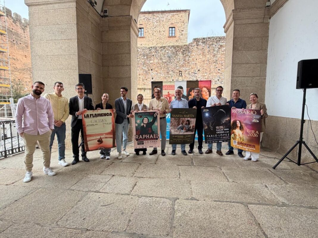 Cáceres celebra su 40 aniversario como Patrimonio de la Humanidad con el festival Monumental Cáceres en septiembre