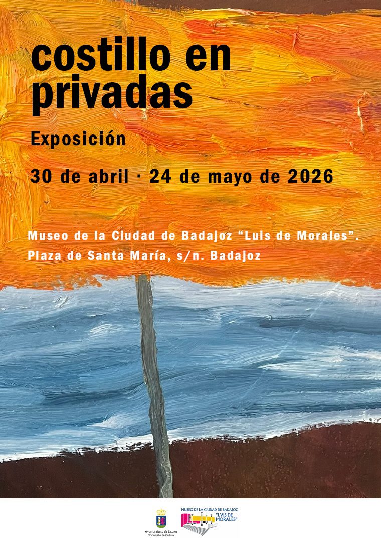El Museo Luis de Morales inaugura la exposición 'Costillo en privadas' con más de 40 piezas del artista