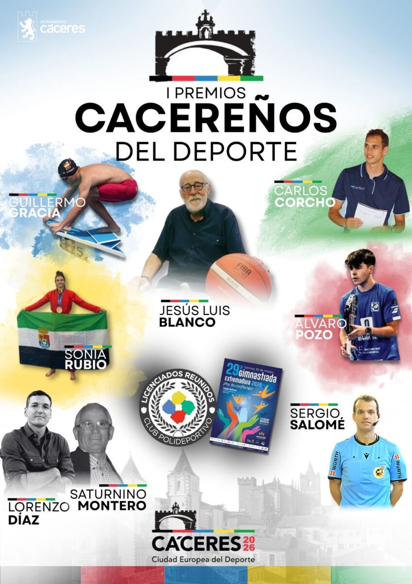 Cáceres falla la primera edición de los Premios Cacereños del Deporte