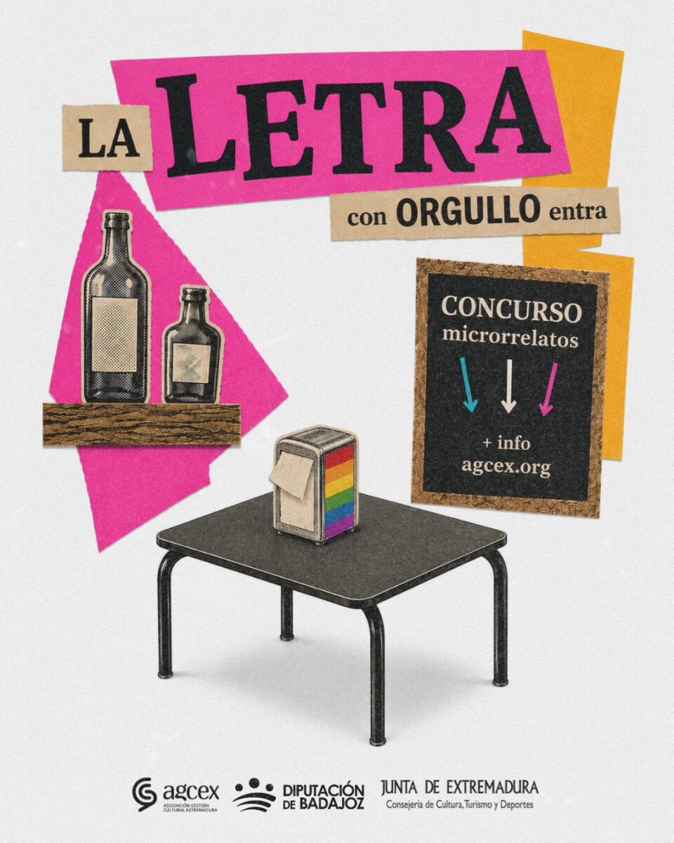 El certamen de microrrelatos 'La letra con orgullo entra' admite obras hasta el 10 de septiembre