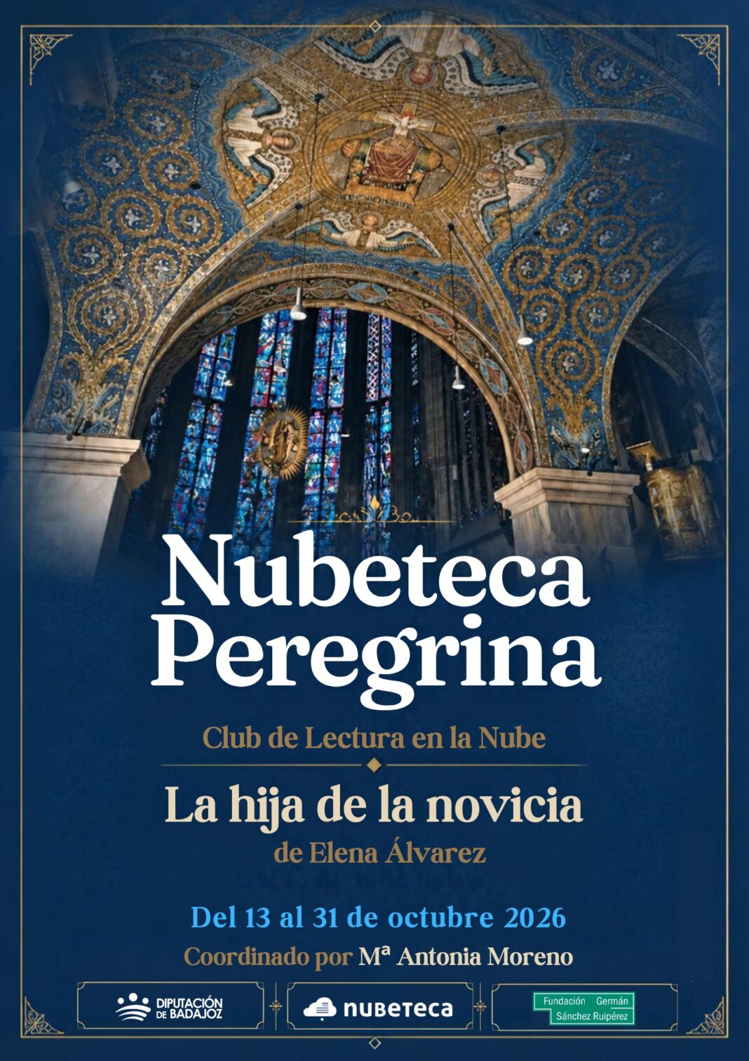 Montijo acoge el 23 de octubre un encuentro de Nubeteca con la escritora Elena Álvarez